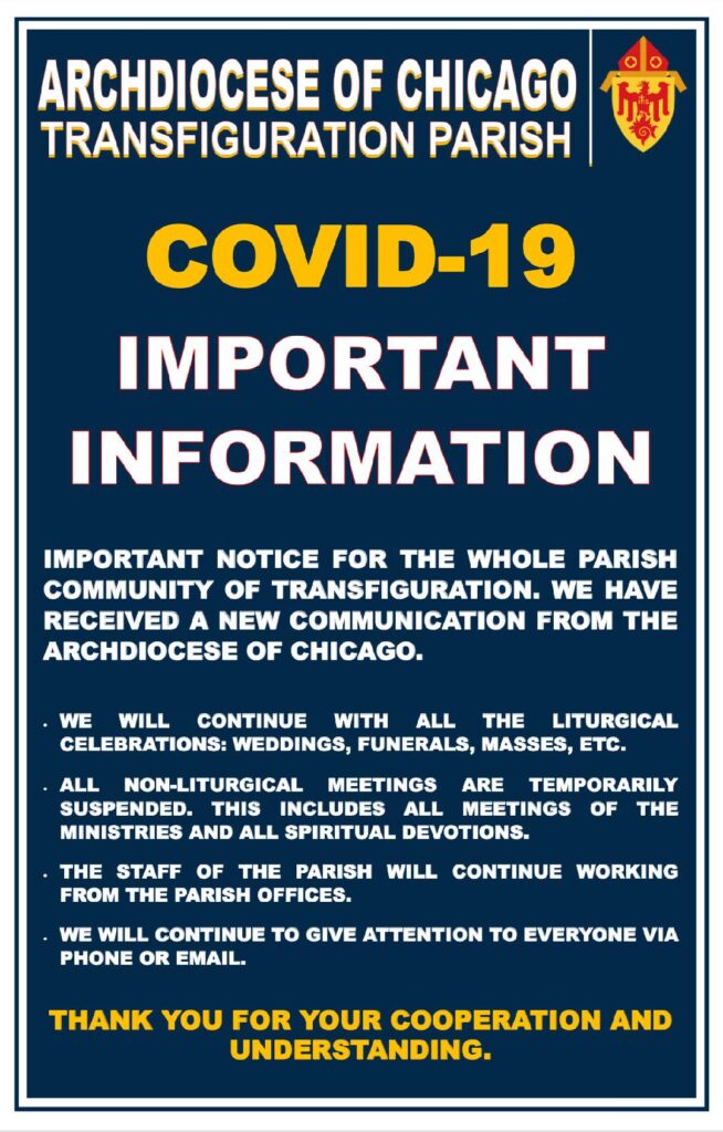 Covid 19 Important Information
