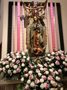 Pictures from celebration of Our Lady of Guadalupe December 12th
