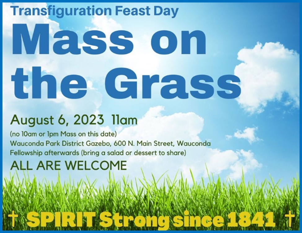 mass on the grass ad