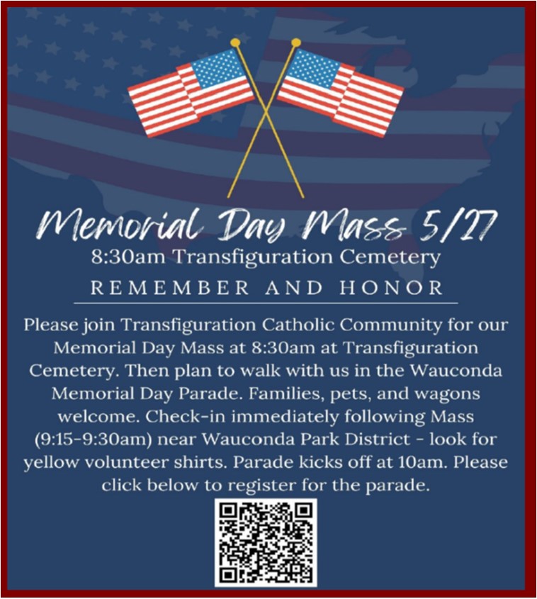Memorial Day Event Detail