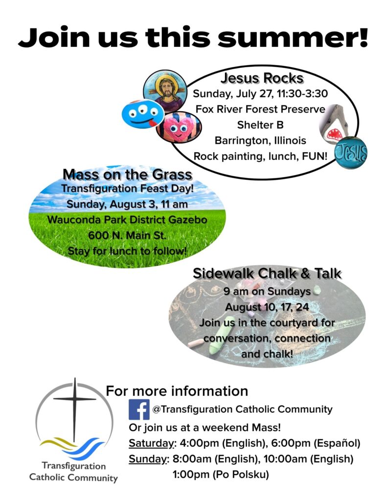 Flyer of Summer Events