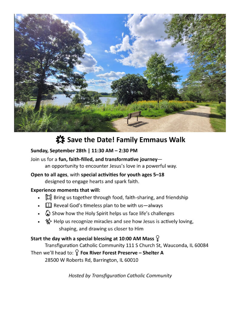 Family Walk Flyer