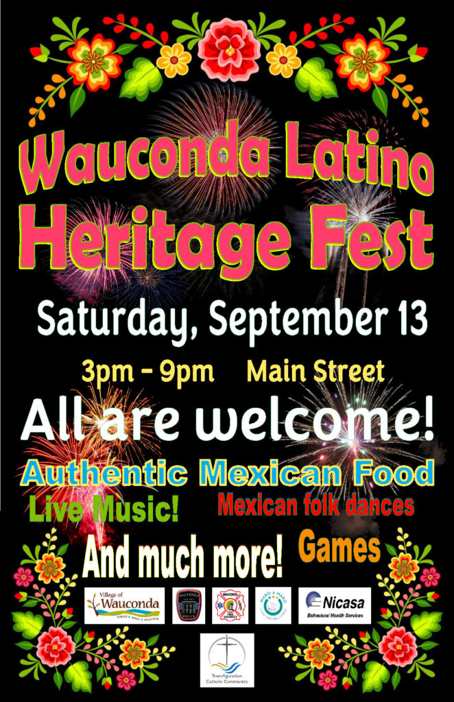 2025 Latin Fest Flyer in English
